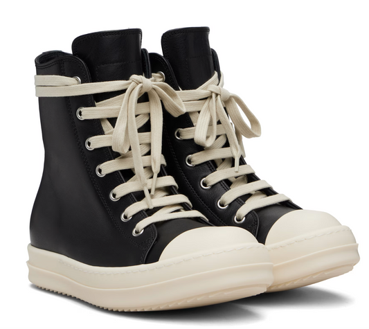Rick Owens Sneakers Black Temple
